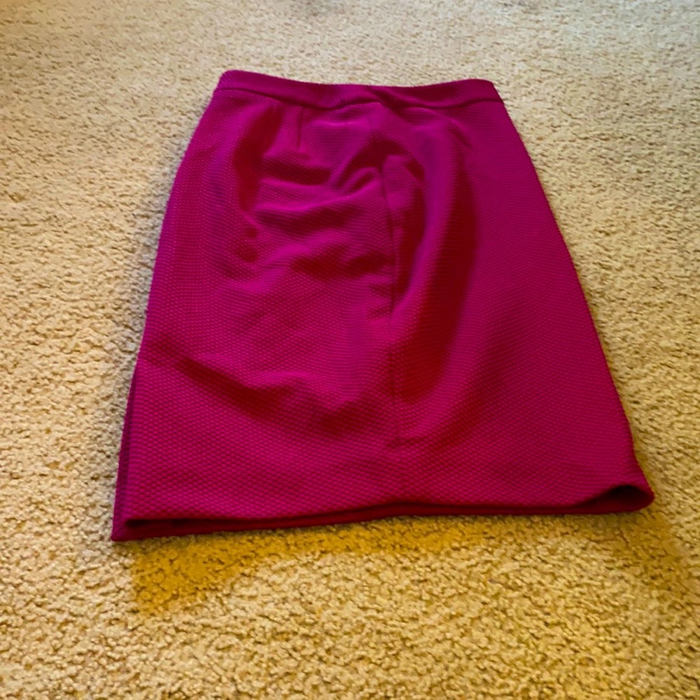 plum skirt